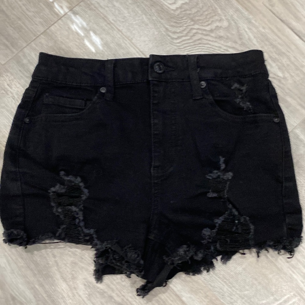 Special A shorts with rips. Size small. Very stretchy.